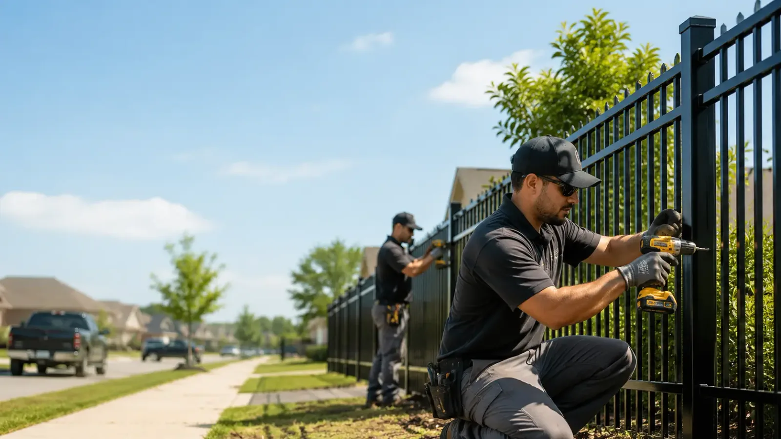 Metal Fence Installation in Geff, IL